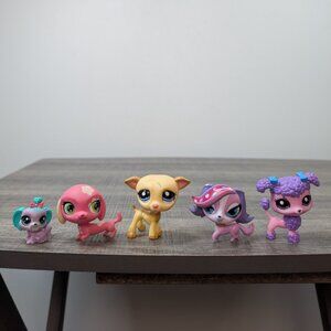 Vintage LPS Littlest Pet Shop Dog Lot Collectible‎ Y2K #2041 Greyhound